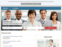 Tablet Screenshot of jobs.insidearm.com